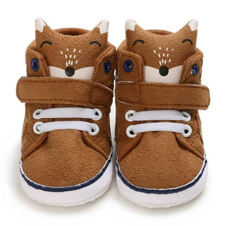 

Baozhu Autumn Infant Cartoon Sneakers Baby Soft Sole Non-Slip Shoes Spring Boys Girls Casual First Walkers 0-18 Months