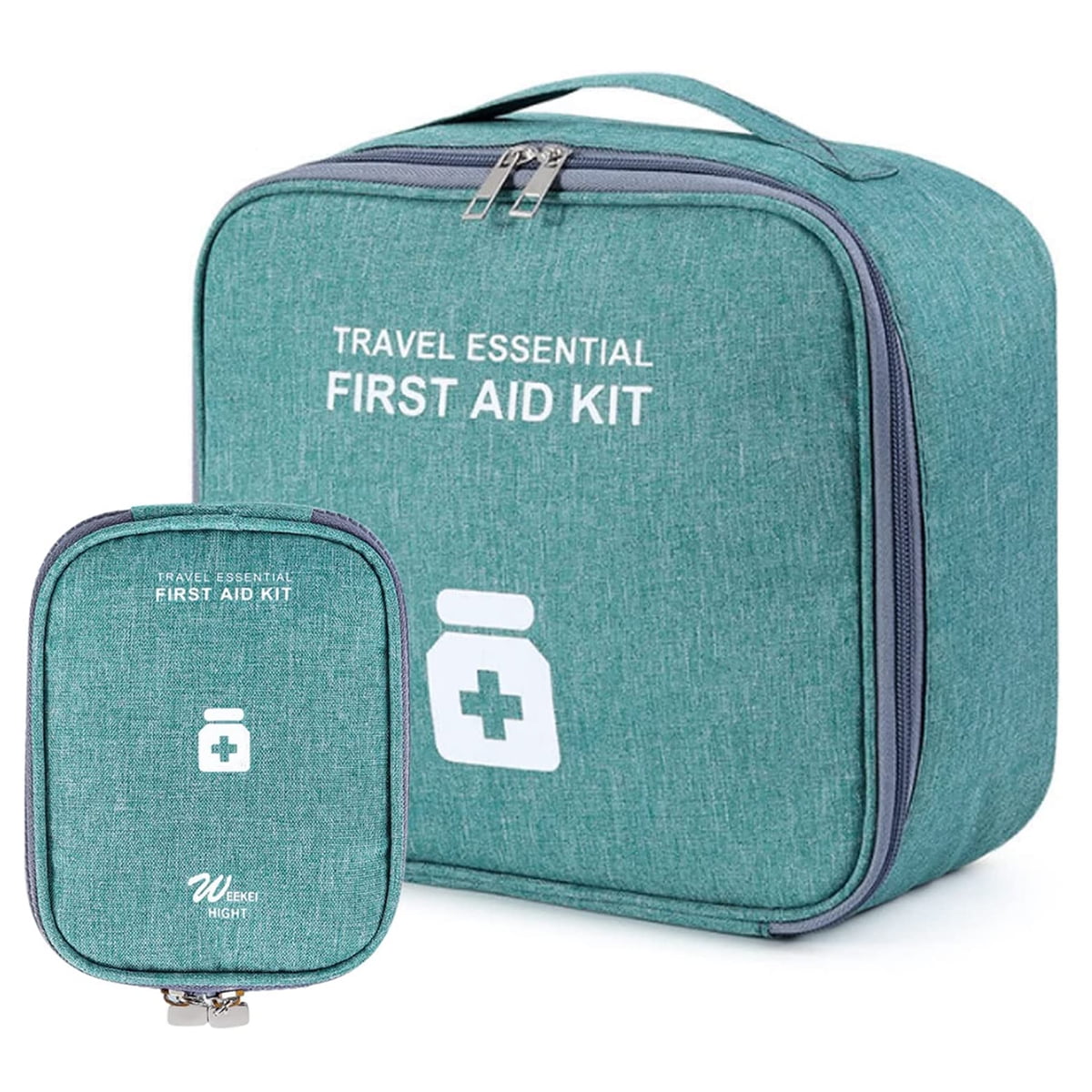 2Pcs Large Capacity Thickened Portable Family Medicine Bag, Multilayer