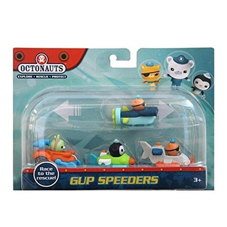 Octonauts Gup Speeders Fisher-Price Rolling Rescue Vehicle Cars