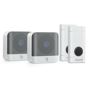 Magicfly Portable Wireless Doorbell Chime Kit 1000 Feet Range 52