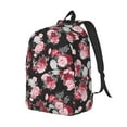 thumbnail image 2 of Yiaed Rose Flowers Print Backpack, Premium Laptop Backpack, Travel Backpack for Women, Lightweight Backpacks, Comfortable Back Pack-Medium, 2 of 5