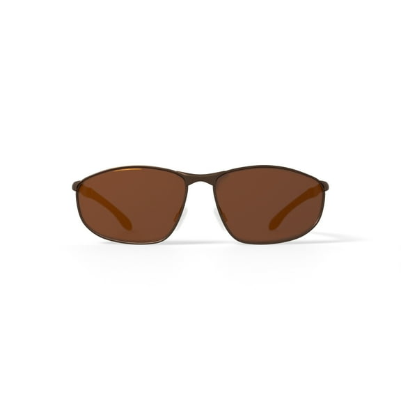 Dna Polarized Rx'able Sunglasses, Unisex, A3003, Brown, 64-13-131