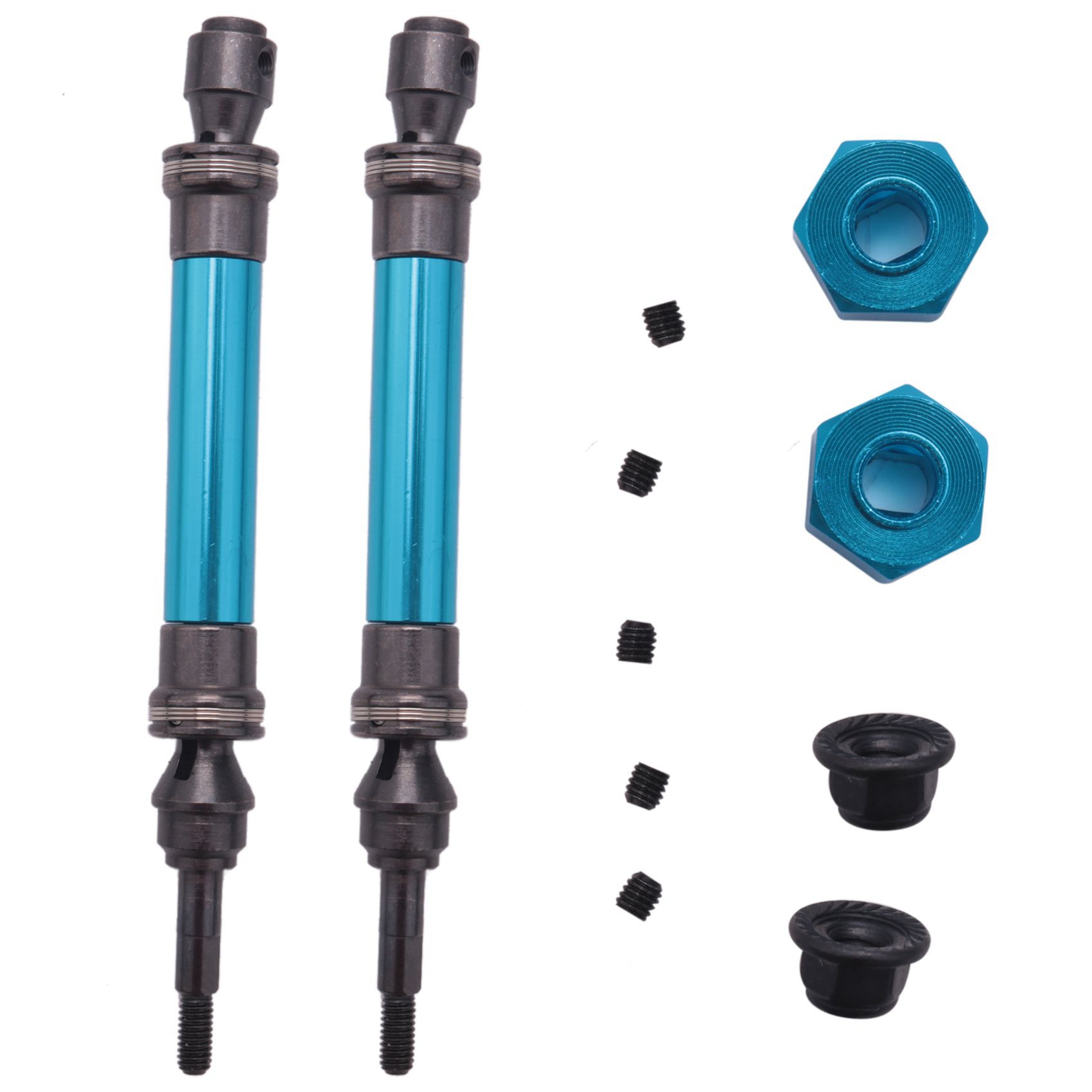 2Pcs CVD Steel Front Drive Shaft 