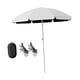 thumbnail image 3 of Parasol para cochecito de bebé, sombrilla para carrito de bebé, fácil instalación, portátil, tela Oxford. Blanco, 3 of 9
