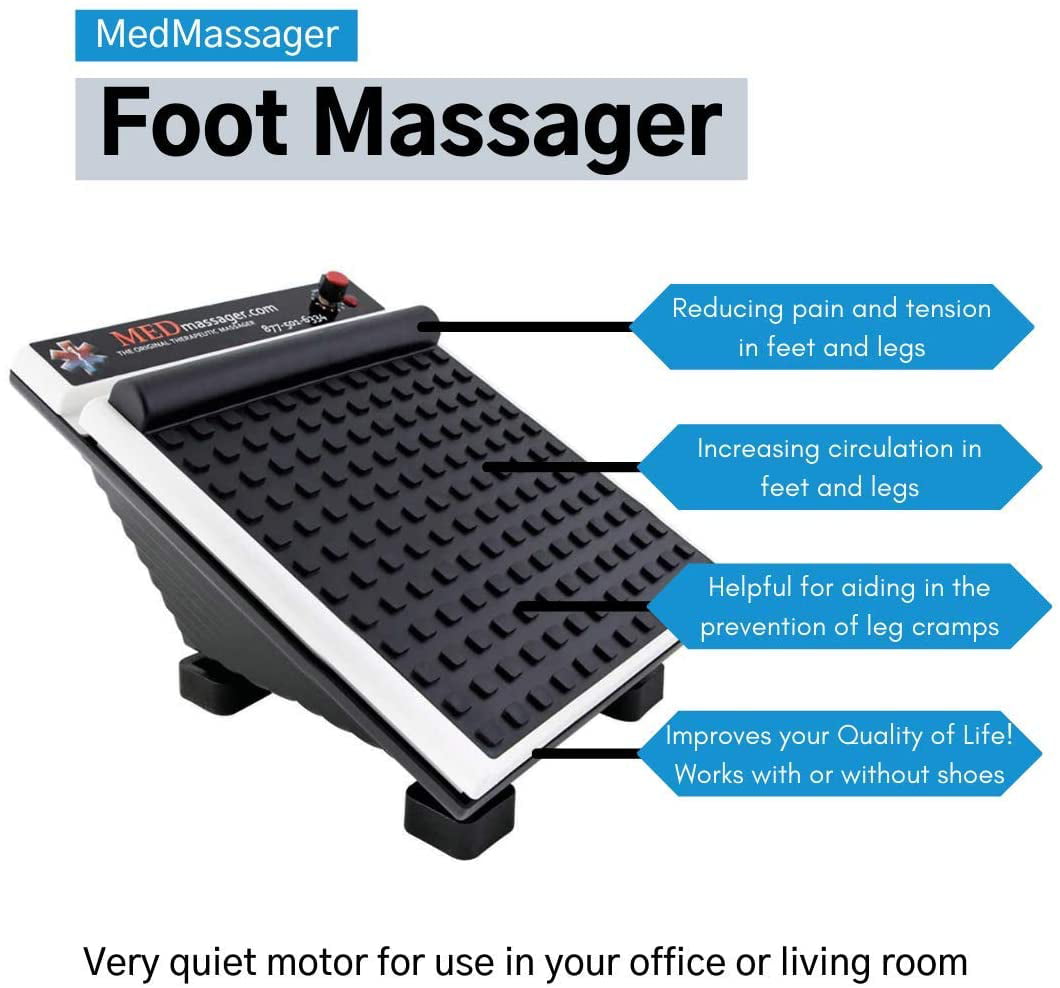 Tested Med Massager Original 11-Speed Therapeutic Foot MediMassager Medi  MMF07