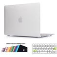 thumbnail image 1 of MacBook 12 Case Cover, Ultra Slim Plastic Hard Shell Case Cover with EU Transparent Keyboard Protector Protective Cover for Apple MacBook 12 Retina,Model: A1534, 1 of 7