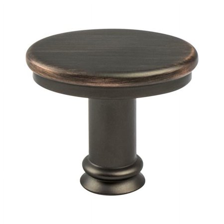 1.437 in. Dierdra Knob with Long Verona Bronze
