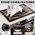 thumbnail image 3 of Stove Top Cover for Electric Stove 28 "x 20 ", Grateful pattern Heat Resistant Glass Top Stove Cover Protector, Induction Cooktop Protector Stove Top Covers Mat, Kitchen Flat Stove Top Covers, 3 of 7