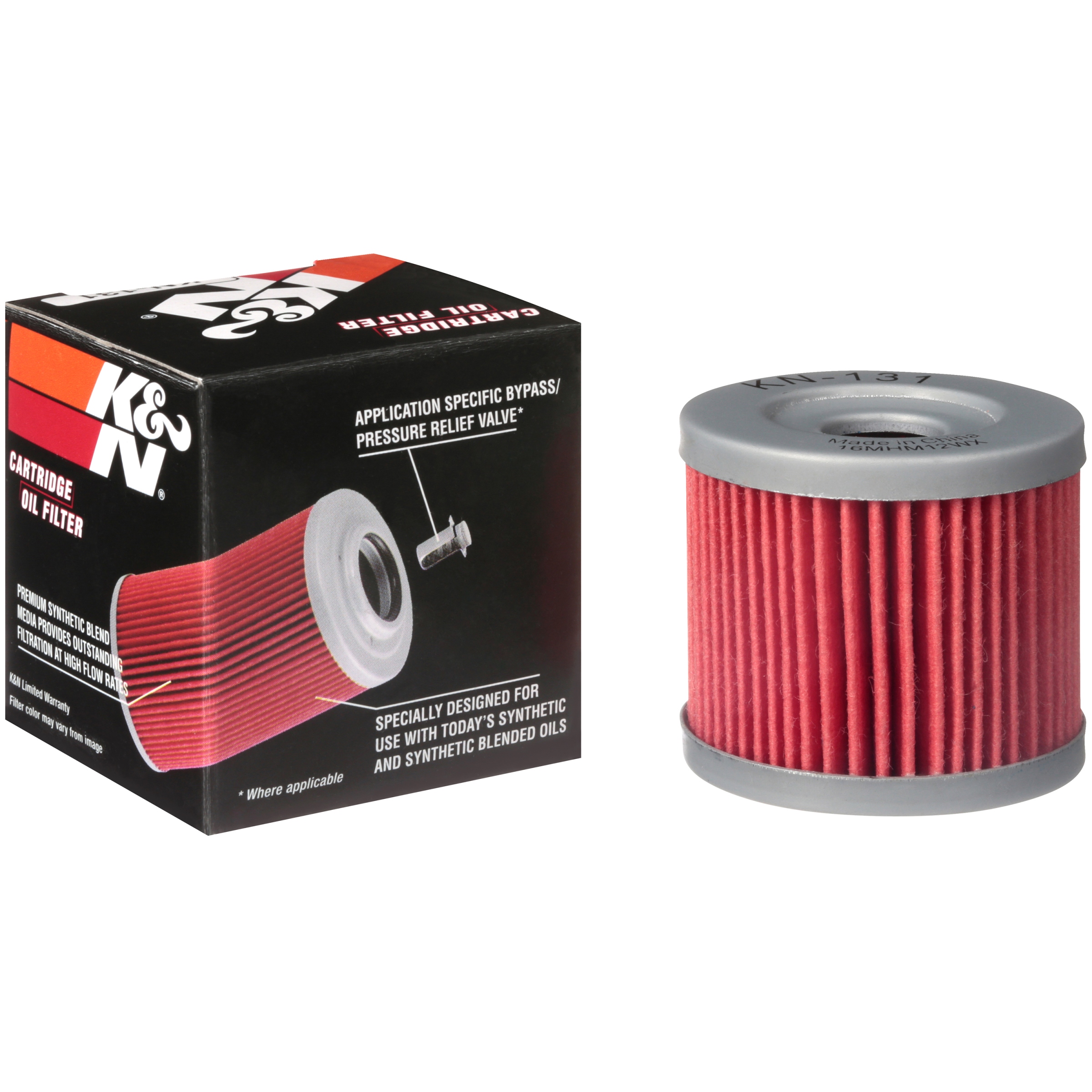 K&N® Performance KN131 Cartridge Oil Filter