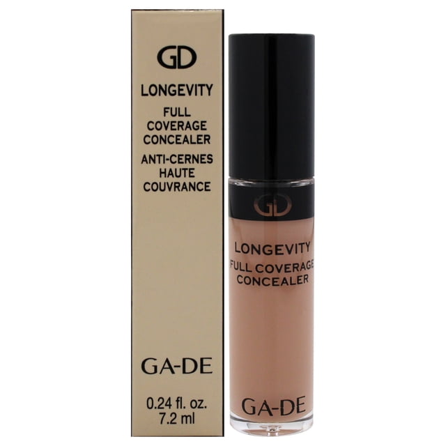 Corrector de cobertura total Longevity - 28 Biscuit Biscuit de GA-DE para mujeres - Corrector de 0,24 oz