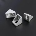 thumbnail image 3 of Angle Code Brackets, 25 Pcs Aluminum Alloy Extruded Hardware Corner Fitting, 3 of 5