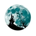 thumbnail image 4 of Halloween Sticker Self-adhesive Fluorescent Decal PVC Window Wall Luminous 3D Luminous Moon Party Decoration, Type 1, 4 of 7