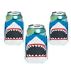 Shark Can Covers - Party Supplies - 12 Pieces