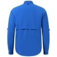 thumbnail image 2 of BASSDASH Men's Performance Fishing Shirt Button Down Long Sleeve UPF 50 Quick Dry FS21M, 2 of 8