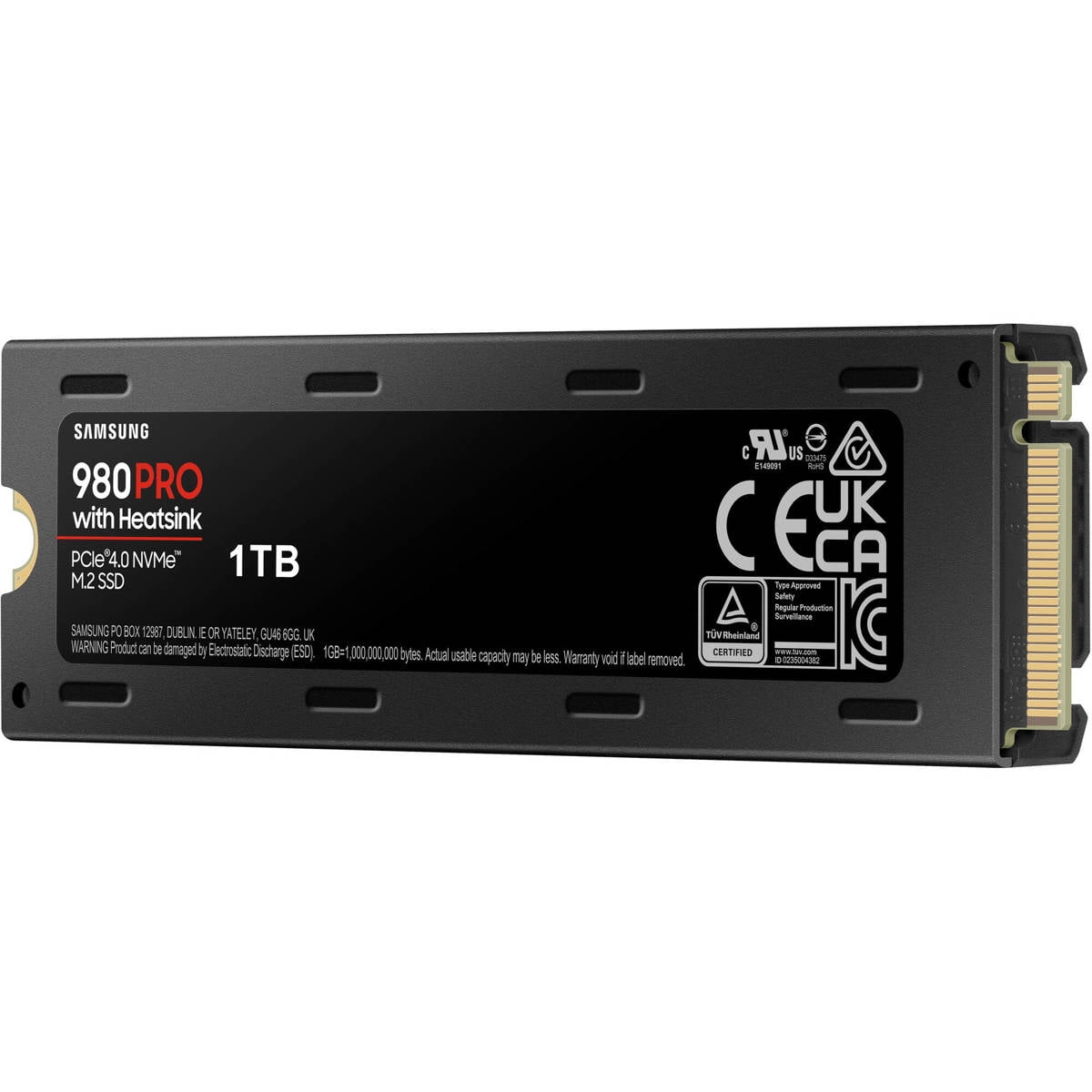 SAMSUNG 980 PRO M.2 2TB PCIe 4.0 SSD w/ Heatsink - High