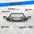 thumbnail image 2 of 4Pcs/set Mid-Width Front Bumper+Side +Wings+Bull Bar+Winch Plate for 2024-up TOYOTA TACOMA Heavy Duty Steel Modular 4 IN 1 Design, 2 of 10