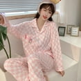 thumbnail image 2 of Pijamas versión coreana de cuadros y cuadros estilo Melody., 2 of 2