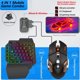 thumbnail image 3 of Combo De Teclado Y Mouse, Juego De Convertidor De Mouse Y Teclado Con Retroiluminación Portátil, Paquete Combinado De Juegos Móviles Con Una Sola Mano 4 En 1 Con Soporte Para, 3 of 7