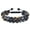 A, variant on Unisex Protection Bracelet Hematite 8mm Men's And Women's Bead Bracelets Healing Crystal Jewellery Treatment Bracelets Bring Good Luck
