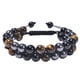 thumbnail image 2 of Pulseras para mujer, regalos para mujer, pulsera de protección de hematita de 8 mm, pulseras de cuentas para hombre y mujer, pulseras de joyería de cristal, trae una pulsera, 2 of 2
