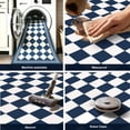 thumbnail image 3 of 2x6 Trellis Runner Rug,Hallway Runner Rug with Rubber Backing, Checkered Kitchen Non Skid Carpet Runners Washable Indoor Mat for Kitchen Entryway Bathroom Hallway, 3 of 7