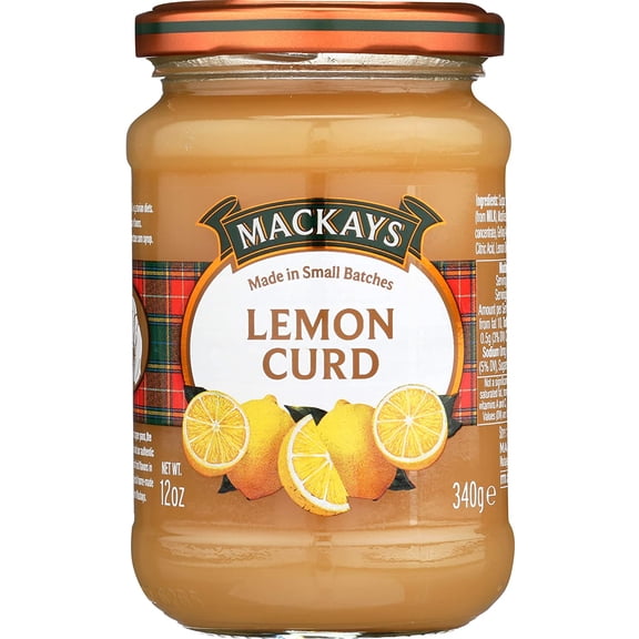 Mackays Lemon Curd, 12 Ounce