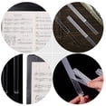 thumbnail image 5 of Guichaokj 5 Pairs Acrylic Music Stand Clips for Piano Sheet Music Page Holders, and Practical Model PJ1226, 5 of 6
