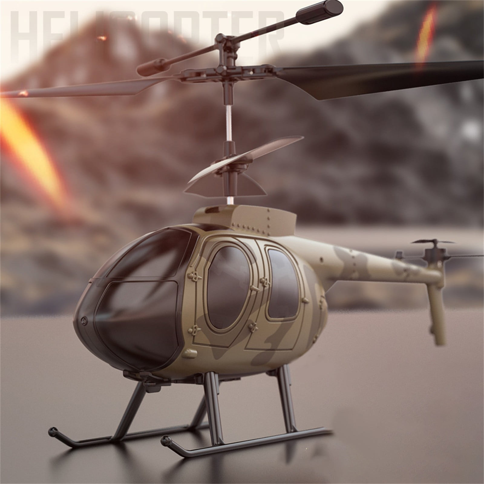Goowood Z16 RC Helicopter with 3.5 Channel Altitude Hold One Key Take Off Remote Control Drone with 2 Batteries for Adults and Beginners