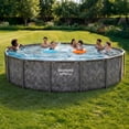 thumbnail image 3 of Bestway APX 365 16'x48" Metal Frame Above Ground Pool w/ Sand Pump & Accessories, 3 of 9
