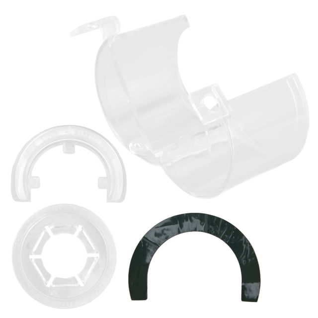 Cubierta Protectora De Interruptor Redondo, Material De PC Resistente A La Corrosión Fácil Instalación Protector De Interruptores De Parada De Emergencia Para Equipos