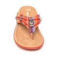 thumbnail image 6 of Minnetonka Women's Silverthorne 360 Sandal/Flip Flops - Made with Genuine Leather, Ultra-Light Blown EVA Outsoles, 360° Memory Foam Cushion Insoles, and Microfiber Foam Lining, 6 of 6