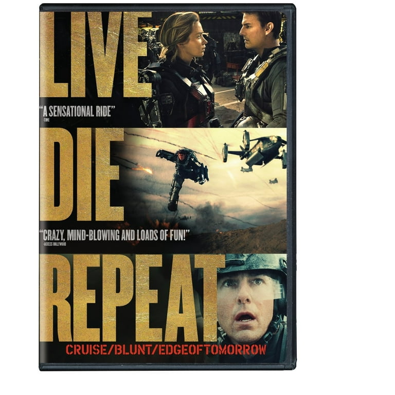 Netflix Edge Of Tomorrow Steam Live Die Repeat: Edge Of Tomorrow [DVD]