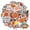 2A-35pcs, variant on 35pcs Round Stickers Basketball Stickers Motivational Decals Funny Stickers for Laptops Suitcases Cars