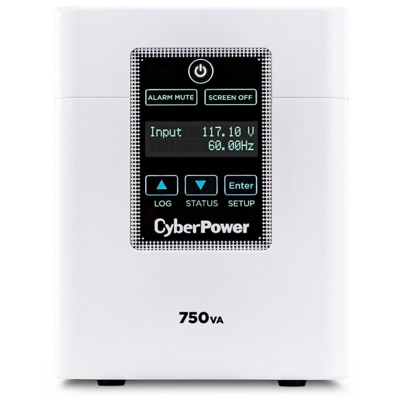 CyberPower M750L 750VA/600W Medical Grade UPS, 6x NEMA 5-15R-HG