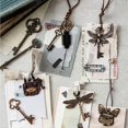 thumbnail image 2 of Antique Key Shape Sticker Scrapbooking Decorative Sticker for Kid Art Craft Card Making Notebook Journal Decoration Multicolor, 2 of 5