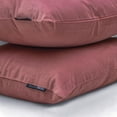 thumbnail image 6 of Blush Pink Luxury Lumbar Pillow Cover 12"x14" | Pack of 2 Modern Velvet Oblong Pillow Cover Solid | Plain Solid Pillowcases for Bed, Couch & Sofa, Modern Home Décor - Blush Pink Velvet Dream, 6 of 9