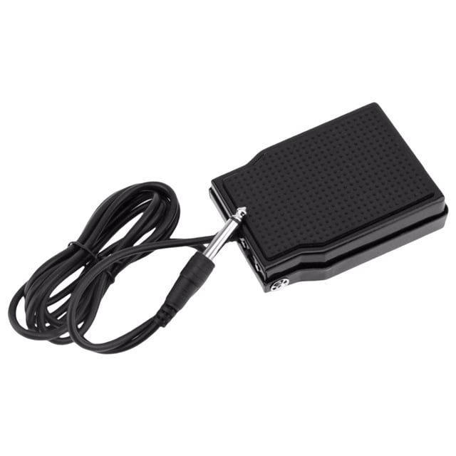 Pedal de sostenimiento Universal , piezas de instrumentos musicales con interruptor de polaridad, amortiguador de , Pedal de sostenuto para , negro Baoblaze pedal de sostenido