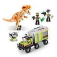 thumbnail image 3 of MAX Dino Adventure T-Rex Attack (310 pieces) Building Bricks Toys For Kids 5+ Create Dinos Vehicles and More Unbox Discover, 3 of 9