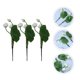 thumbnail image 5 of 3 unids flor artificial fake lotus ornament plantas de flores de seda para el hogar, 5 of 8