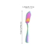 thumbnail image 2 of Espátula de Acero Inoxidable - Herramienta para Decoración de Pasteles y Untado de Queso, Alisador Ergonómico para Crema y Glaseado, Utensilio Versátil para Hornear y Cocinar, Paquete de 1, 2 of 7