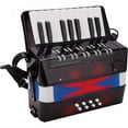 thumbnail image 1 of QJUHUNG Mini Accordion Instrument  17 Key 8 Bas Rhythm Training Spring Musical Piano Keyboard Rhythm Training Toy, 1 of 7