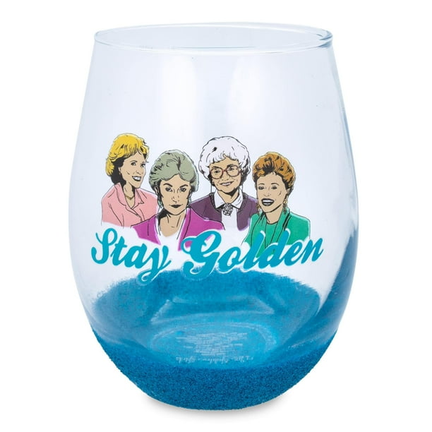 Copa de vino sin tallo Silver Buffalo The Golden Girls 600 ml