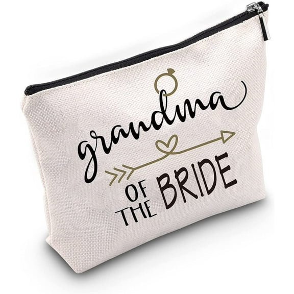 Dear Grandma Grandmother Gift Groom Grandma Gift Grandma of The Bride Makeup Bag Perfect Wedding Dinner Gift