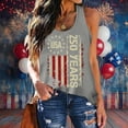 thumbnail image 2 of WAYUTE Tank Tops for Women Independence Day 250th Anniversary Sleeveless Stretchy Graphic Basic Tees 4th of July Trendy Summer Outdoor, 2 of 5