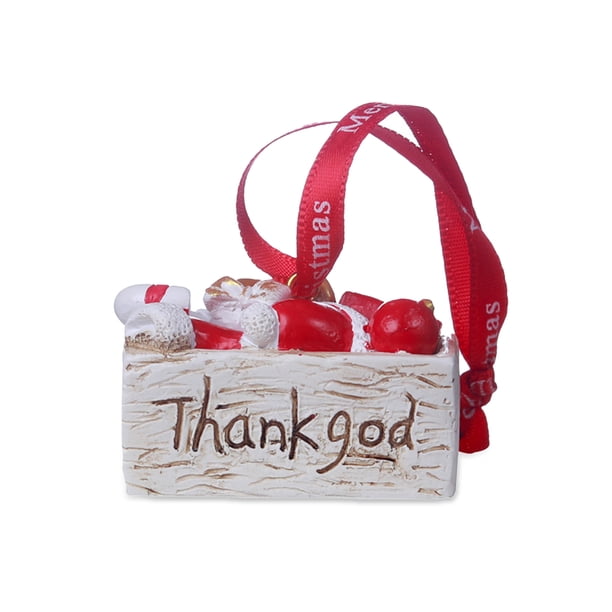 Colgante de resina de árbol de Navidad, adorno de cuerda roja, decoración de ventana de pared de Navidad, decoración de dormitorio escolar, caja de agradecimiento Sweethay HA010000-07