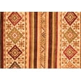 thumbnail image 1 of Ahgly Company Indoor Rectangle Abstract Orange Modern Area Rugs, 8' x 10', 1 of 4