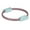Dusty Pink/Seafoam, variant on Gaiam Pilates Ring, Black, 12", 1 Count
