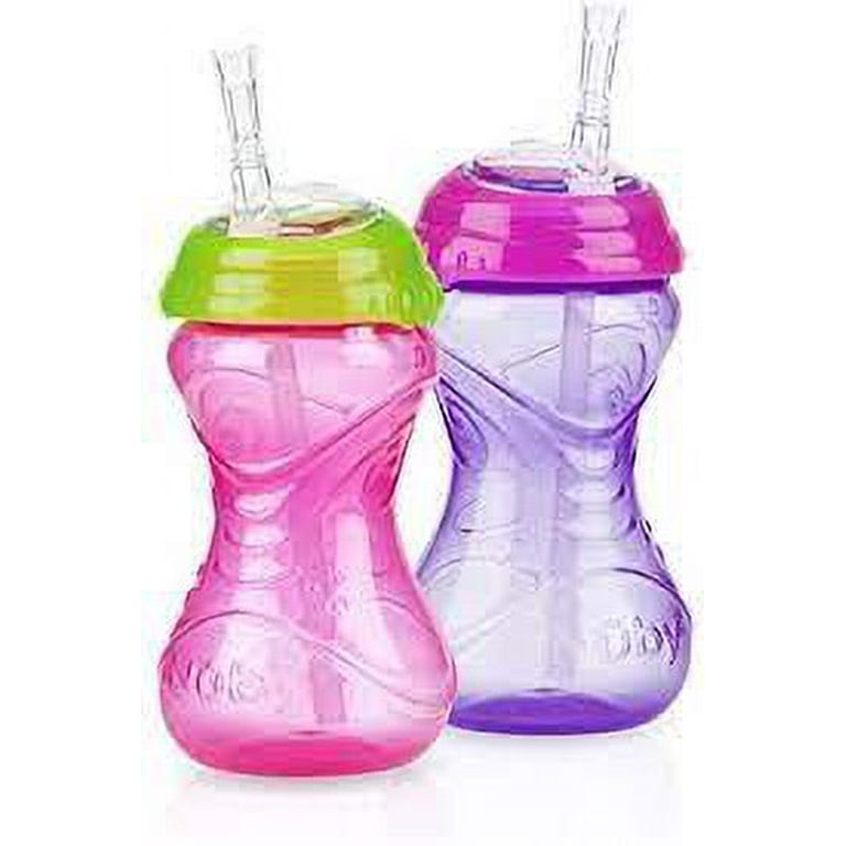Nuby Non-Drip™ Bottle with Silicone Nipple, 10oz