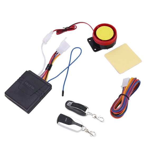 Upgrade Motorcycle Safety High-Tech Anti-Theft Alarm System for 12V Batteries