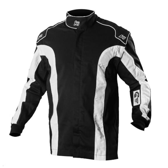 K1 RaceGear Triumph 2 Jacket - Black, White - 4XS 32 21-TR2-NW-4XS